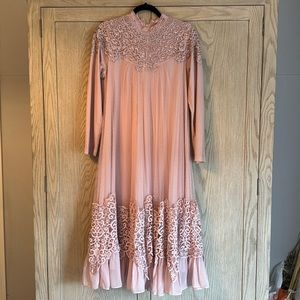 Dainty Jewells blush lace dress